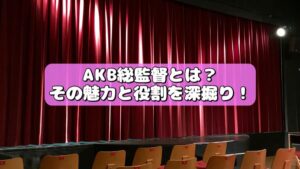 AKB総監督とは？