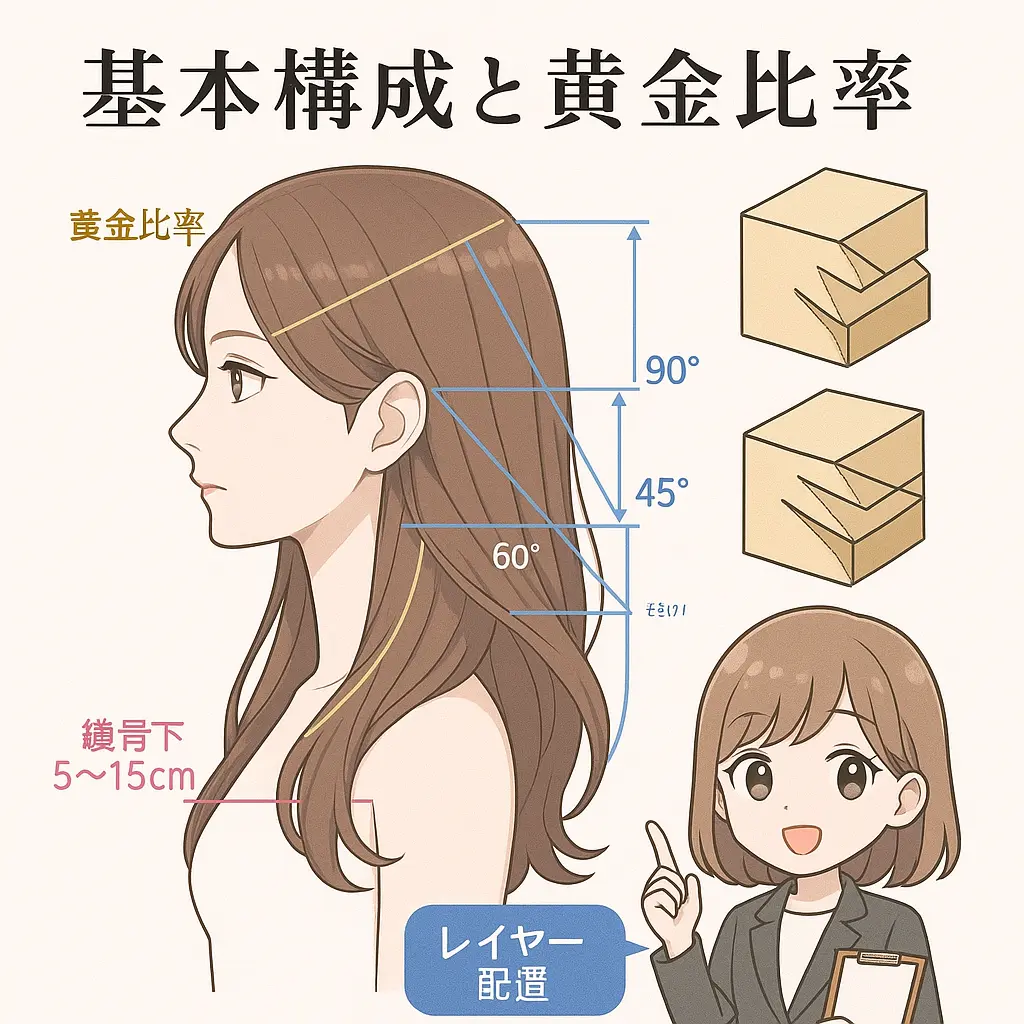 白石麻衣風髪型の基本構成要素と黄金比率 - 白石麻衣 髪型