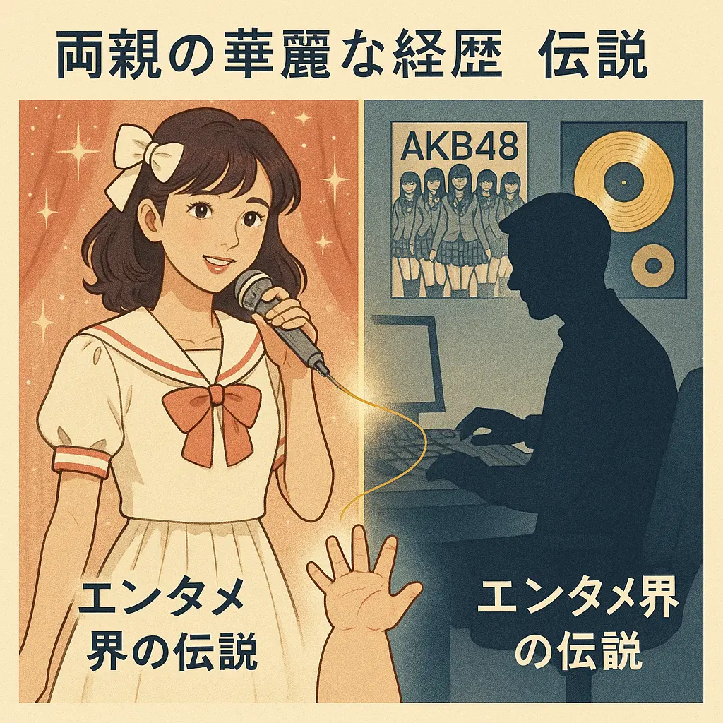 両親の華麗なる経歴と家族背景 - 秋元康 娘